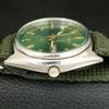 VINTAGE CITIZEN AUTOMATIC 8200 JAPAN MENS GREEN COLOR DIAL WATCH a709335-1