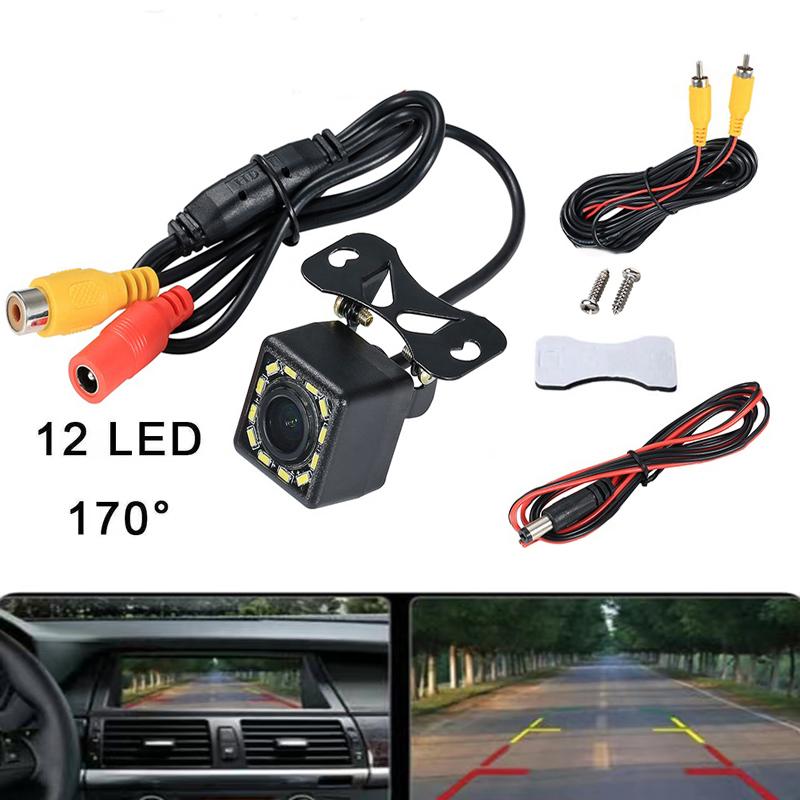 170° CMOS Car Rear View Backup Camera Reverse Parking HD Night Vision Waterproof