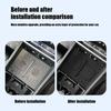 Car Phone Non-slip Charger Mat Silicone Protective Pad Wireless Charging Pad for Hyundai Santa Fe 2025 Auto Interior Accessories