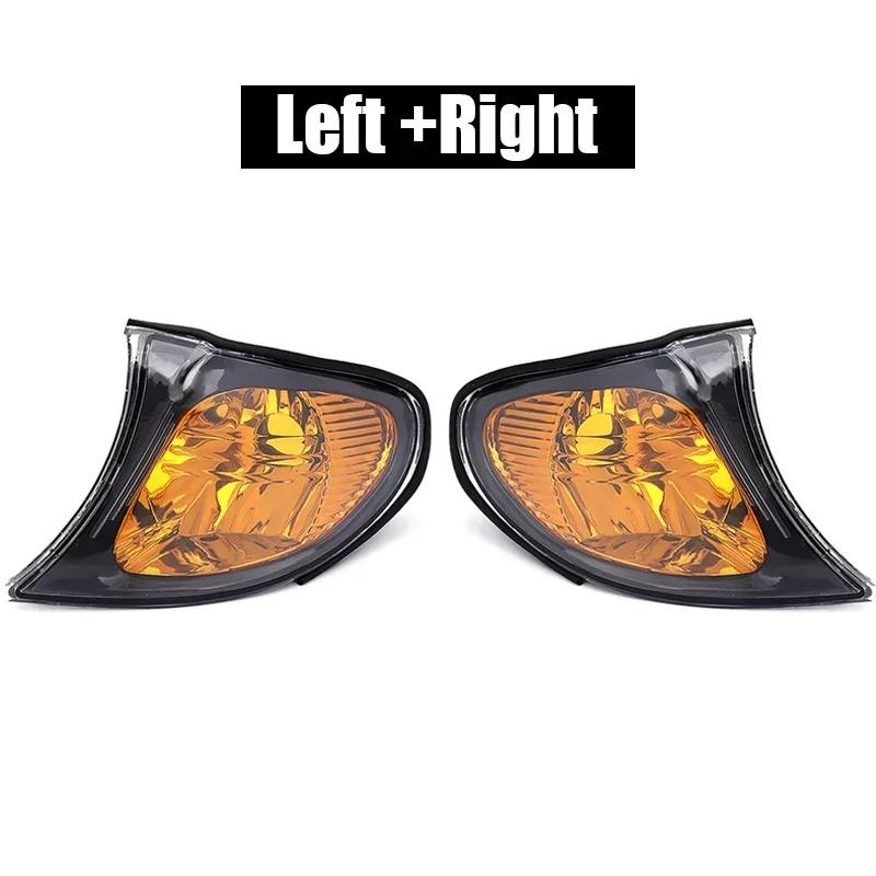 Auto Turn Signal Light Left Right Front Corner Lamp Fit For BMW 3 series E46 4-door 318i 320i 325i 330i 63137165859/63137165860