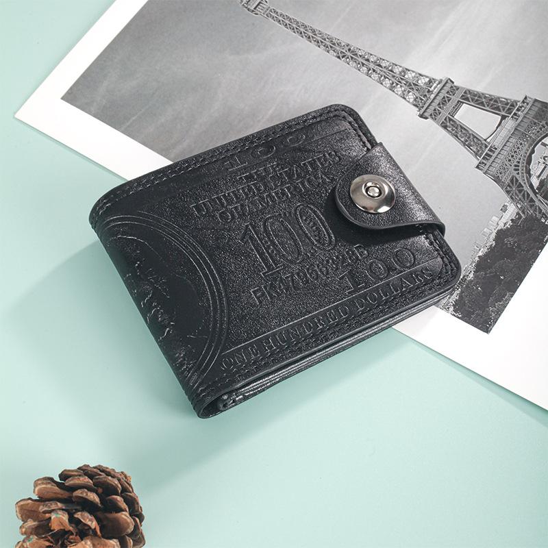 Explosive Men's Wallet Pattern Explosive Ultra-light Bag Multifunctional Retro Multi-card Position