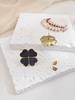 Stainless Steel Enamel Drop Earrings Studs for Women  Fashion Exquisite Temperament Earrings Womens Spring Jewelry Gifts