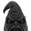 Creative Holiday Party Props 3D Printed Dark Big Mouth Wizard Hat Figurine, Scary Witch Unique Halloween Favors Tabletop Statue, Gothic Desktop