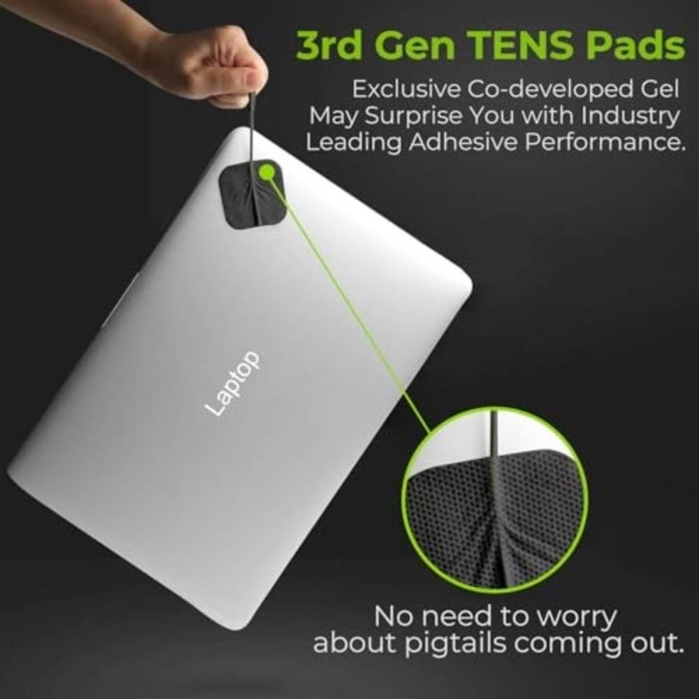 4 Pcs Pack 5x5cm Size TENS Unit Electrode Pads Self Adhesive Electrodes  For Muscle Stimulation