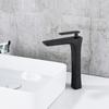 Basin Faucet Black Gold Basin Mixer Brass Crane Bathroom Faucets Hot and Cold Water Mixer Tap Contemporary Mixer Tap Torneira
