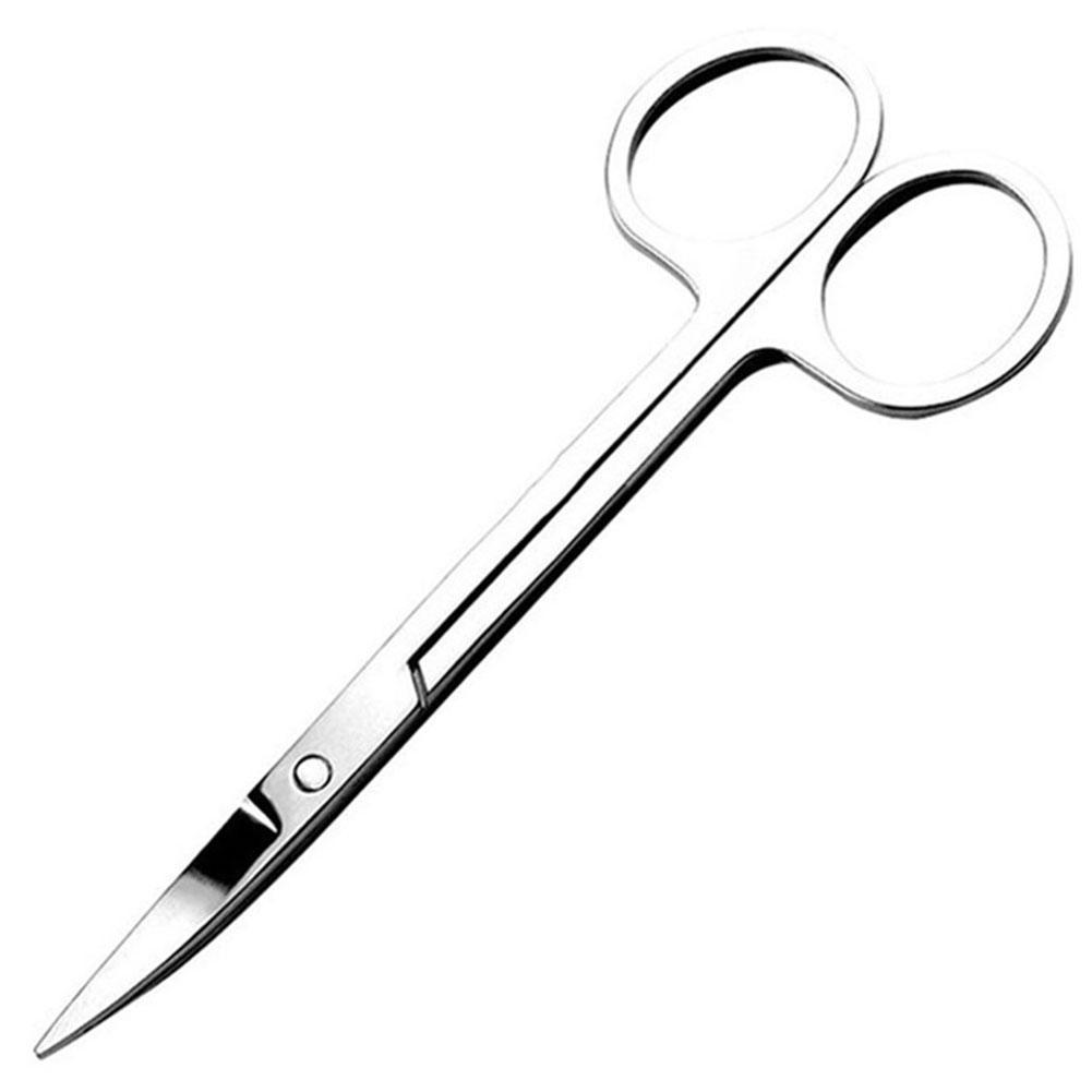 Small Stainless Steel Scissors For Nails Eyebrow Nose Hair Scissors Facial Trimmers Grooming for Facial Hair Eyebrow Haircut