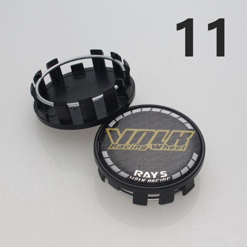 4ks středová krytka RAYS pro disky 54mm vnější průměr & 50mm vnitřní průměr prachotěsný kryt plastový základ krytka náboje kola VOLK racing krytky RAYS na kolech