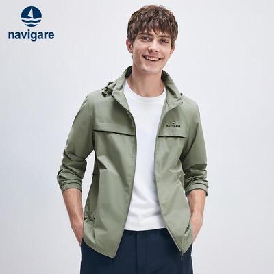 Men's Hooded Sun Protection Jacket