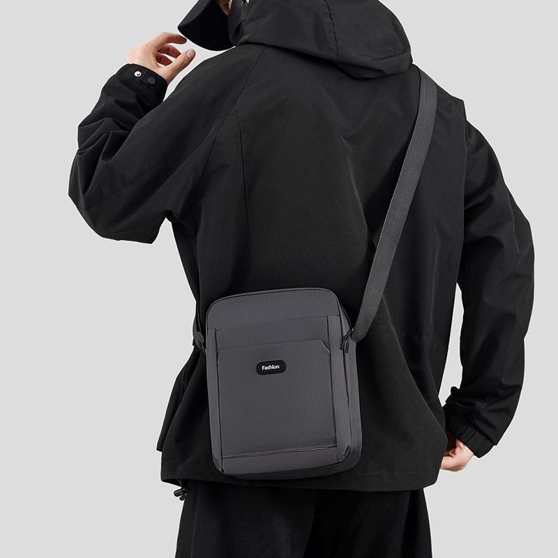 Herren Business Casual Umhängetasche - Einfache Oxford Schulter-Sling für Pendler & Outdoor-Einsatz