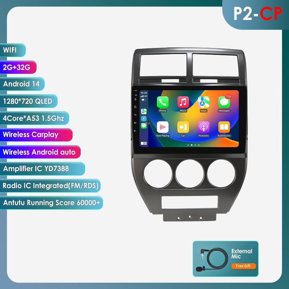 2007-2009 Jeep Compass Android GPS Navigator with Large Screen