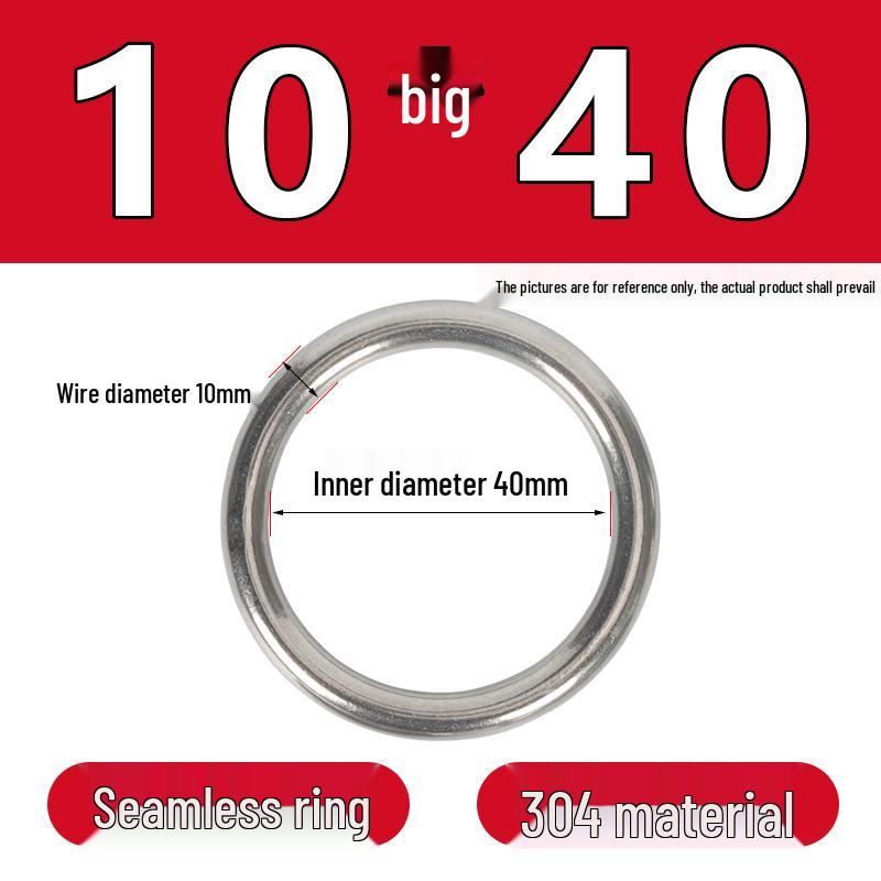 Stainless Steel Seamless O-Ring: Corrosion-Resistant Accessory for Handbags and Pet Gear