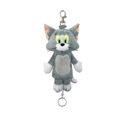 SK Japan Tom and Jerry Plush Reel Key Cover, Tom