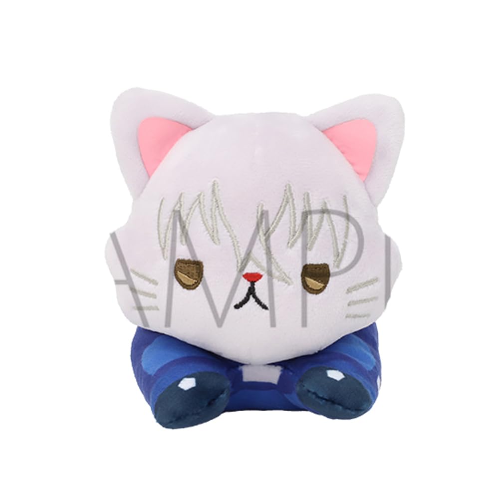 

Blue Lock Season 2 Nagi Seishiro with CAT Eye Mask Plush Toy Lying Down [Anime Version] - -