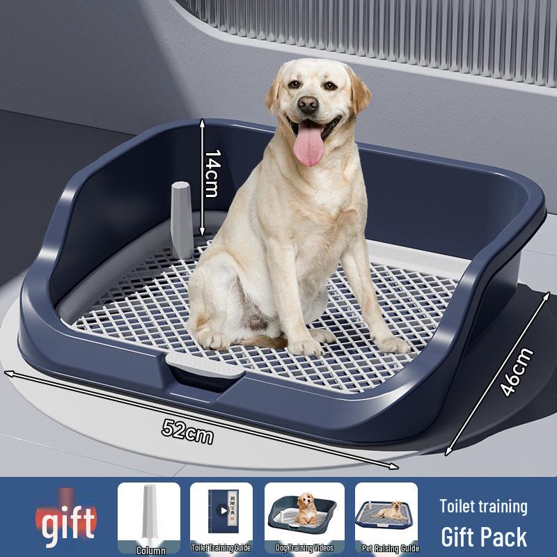 Extra Large High-Fence Anti-Splash Dog Urinal for All Breeds