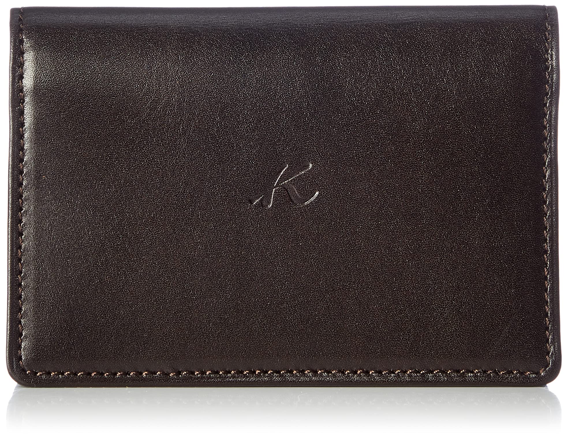 

Calf Business Card Holder RH0583 Chocolate 62621 [Kitamura] Men s [Brown]
