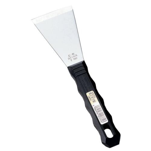 Tomita Cutlery Jinsakura Leather Skiver, Y-Shaped Straight #335, Silver, Width 60mm x Length 222mm, 7390200