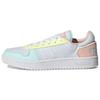 Neo Hoops 2.0 Round Toe Comfortable Durable Low Top Basketball Shoes Women Sneakers White Pink Blue GY7528