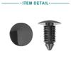 ACROPIX Bolt Rivet Fastener Mudguard Bumper Retainer Clip for GM 11mm Hole Diameter Black 30pcs
