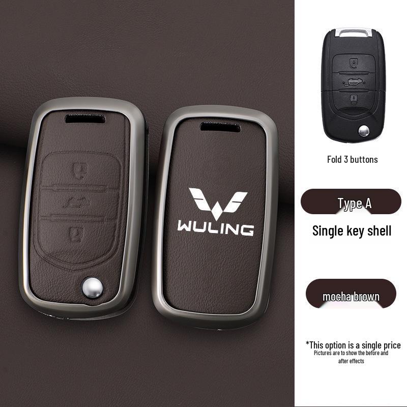 Wuling Hongguang Mini 3rd Gen Key Cover with Buckle for Macaron Series