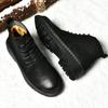 Neueste Designer Echte Lederschuhe Herren Militär Taktische Stiefel Mann Sneakers Rutschfest Motorrad Winter Luxusstiefel Hohe Qualität