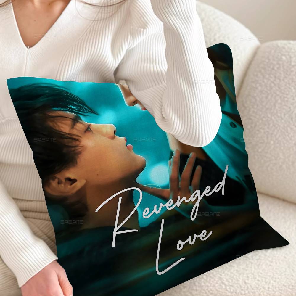 R-Revenged Love Movie Cushion Cover Pillow Cover Decor Pillowcase Printed Cushion Case For Couch
