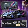Neue Bausteine Roadster Technologie 1:14 Renn-Roadster Bausteine Montage Stein Fahrzeug Spielzeug Geschenk für Jungen 1314 Teile