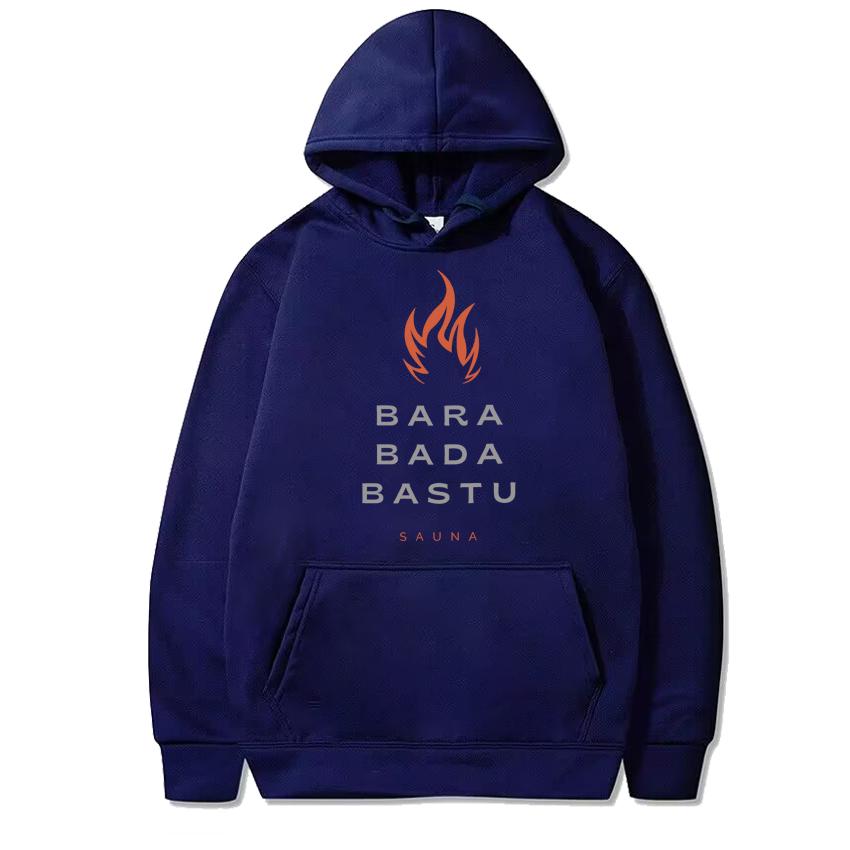

Hot Sale Bara Bada Bastu Sauna Hoodies Unisex harajuku fashion printed Sweatshirt Men women Casual Fleece Long sleeve pullovers 3XL