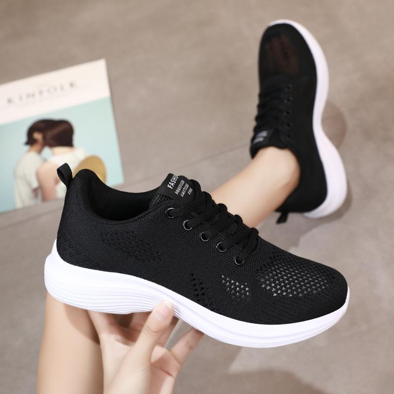 Hollow single mesh sports shoes summer new casual mesh breathable mesh shoes student running shoes