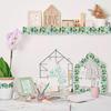 49ft Bulletin Board Border for Classroom Chalkboard Decoration, Plant Leaf Pattern Notice Board Border Trim Wall Decals