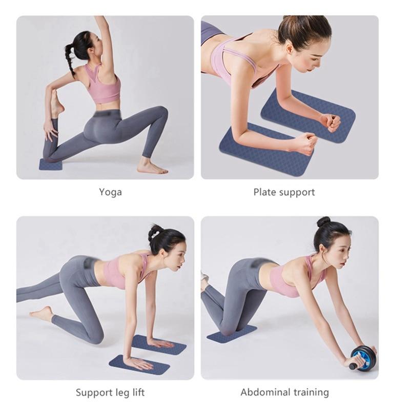 Home Gym Workout Mat Extra Thick Knee Cushion Yoga Support Pad Exercise Mat