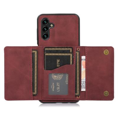 Für ZTE Blade V70 Design/V70 Vita Hülle mit Kartenfach Magnetische Vertikale Klapp Leder Handyhülle