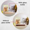 Custom Photo Pet Memorial Frame Fur Keepsake Vial Dog Cat Loss Tribute Personalized Engraved Remembrance Gift for Pet Owners
