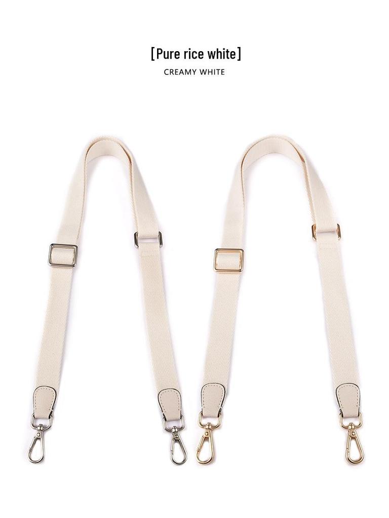 MHS-F-37 2,5CM Jednobarevný Nastavitelný Plátěný Popruh Přes Tělo/Přes Rameno Náhradní