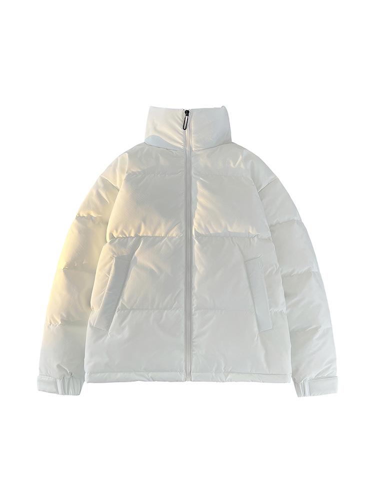 Men's High-Quality Winter Down Jacket: Warm Business Style with Thickened Stand Collar for Teens and Adults.