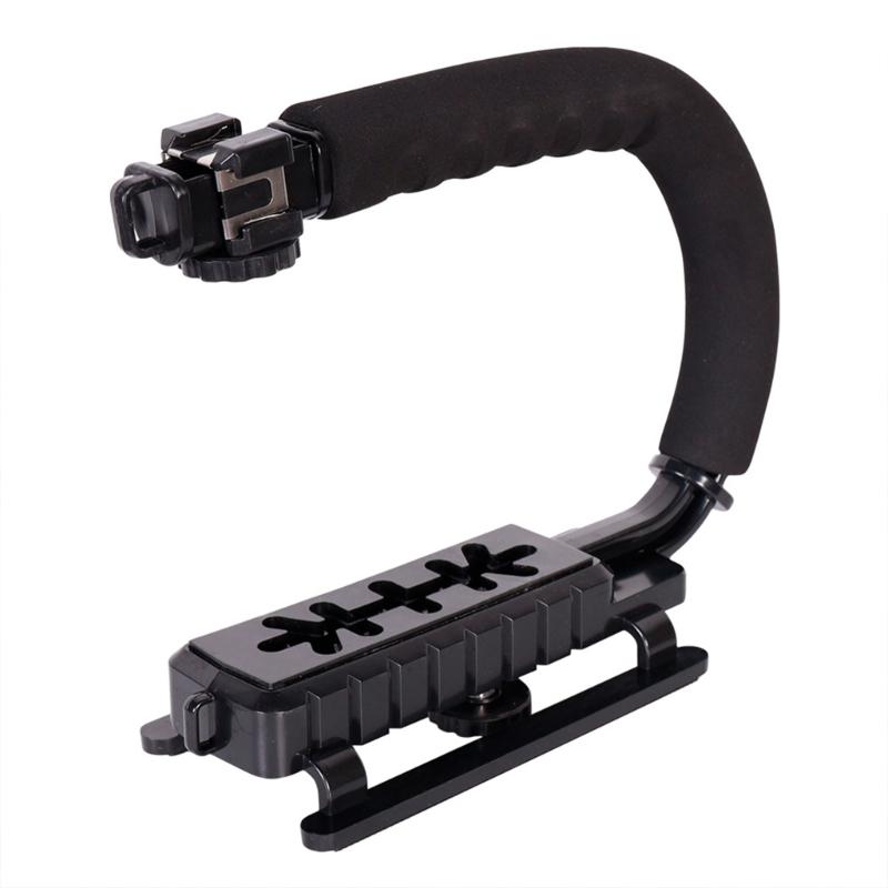 Handheld Camera Stabilizer with ABS Construction and Nonslip U-Grip Lightweight Design for Camera, DSLR Cameras 1