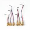 Universal Pin Socket Female Socket With Soldering Wire Mmcx Pure Copper Gold Plated Built-in Hreaded Nut Holder