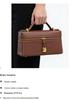 LP23 Women's Premium Cowhide Shoulder Bag with Removable Strap
