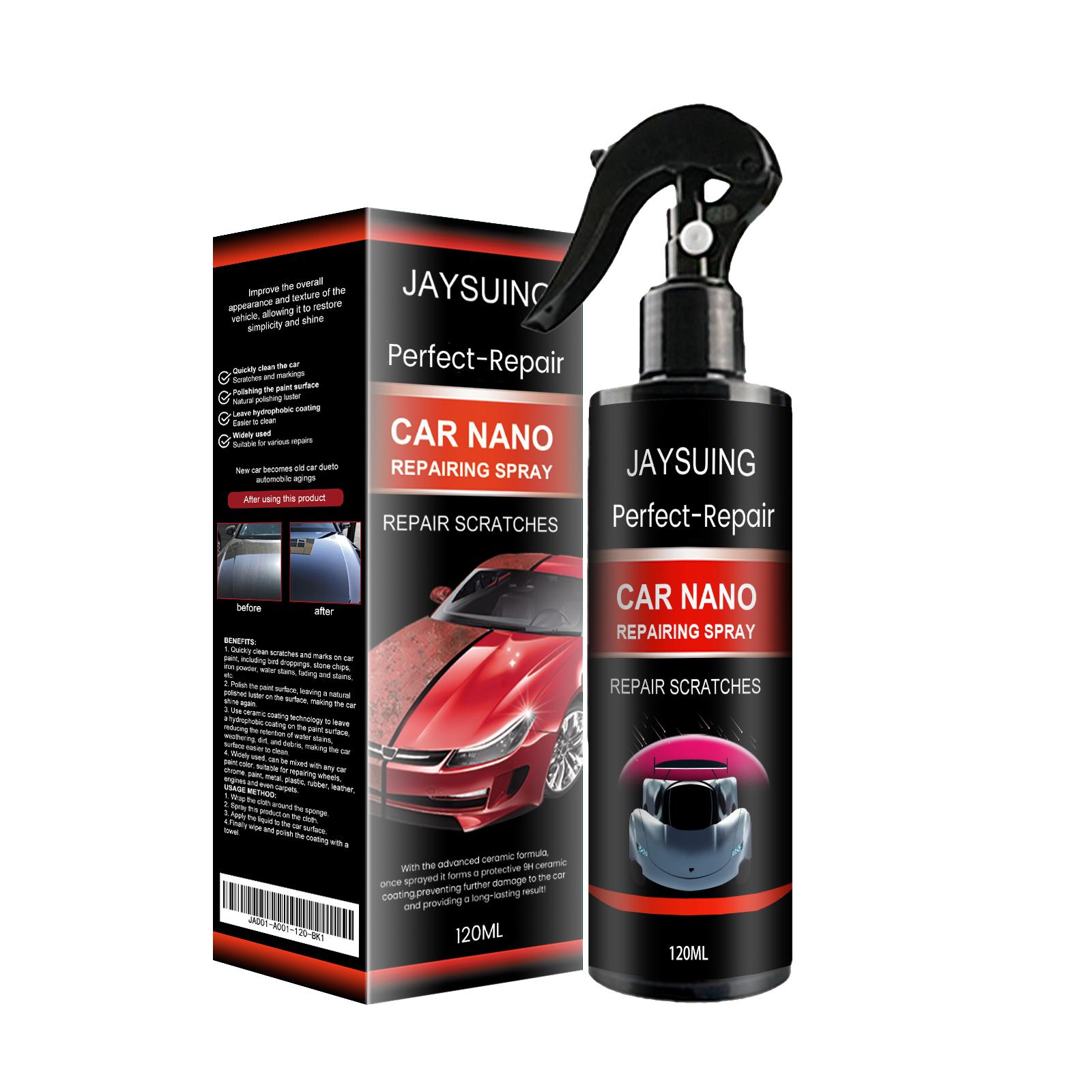 

Jaysuing Automotive Coating Spray Superhydrophobic Coating for Repairing Scratches and Water Marks on Car Paintwork Dust-Repellent Polishing Spray