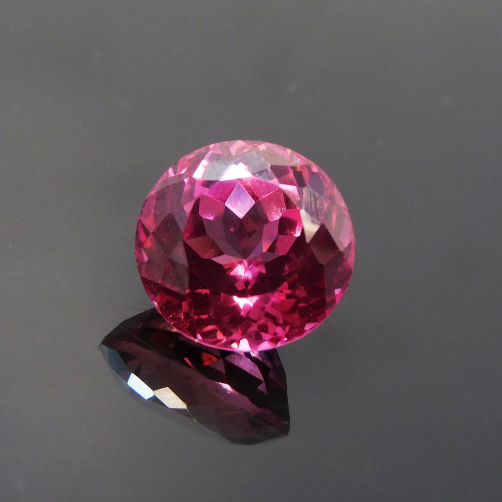 Natural Pink Sapphire Loose Gemstone 8.90 ct Fine-Looking Round Cut September Birthday Birthstone