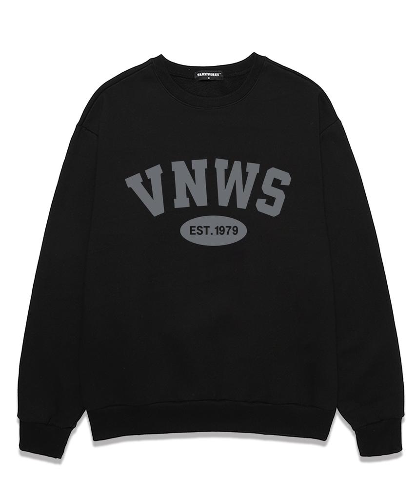 VANNWORKS Vnws Arch Logo Sweatshirt (Vs0016) Black (Type A)