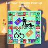 Adultopoly Gra planszowa, Gra planszowa dla par, Gra planszowa dla par dla dorosłych, Gry planszowe, Gry sypialniane dla par,