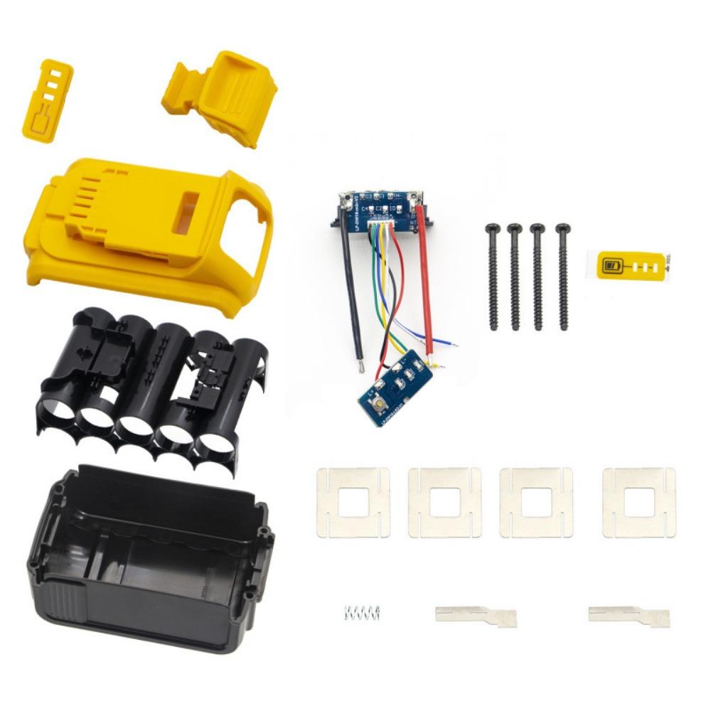 Plastic Case Tool Battery Case Hardware Accessories Lithium Battery Case  DIY Repair