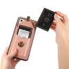 For Samsung Galaxy A53 5G Card Holder Anti-drop Shell PU Leather+TPU Back Case Kickstand Phone Cover