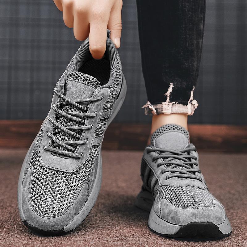 Men's Shoes Mesh Soft-soled Hiking Shoes Breathable Sports Shoes Versatile Travel Shoes Outdoor Casual Shoes