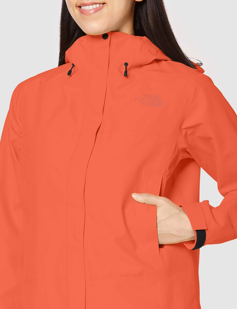 The North Face FL Drizzle Jacket for Flare Japan S To Japanese Size Women, Orange, (equivalent S)