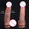New Biggest Realistic Dildo Soft Silicone Thick Huge Penis Strapon Suction Cup Anal Sex Toys For Vagina Erotic Women Masturbator
