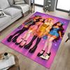 1pc Fashionista Style Carpet Anti Slip Polyester Floor Mat for office.Bedroom