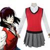 Kakegurui Midari Ikishima Outfit Exquisite School Uniform Dress Cosplay Set For Fans
