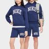 Nike Sportswear Club Fleece Comfortable Casual Hoodie Kids Hoodies Midnight-Navy White HJ3156-410