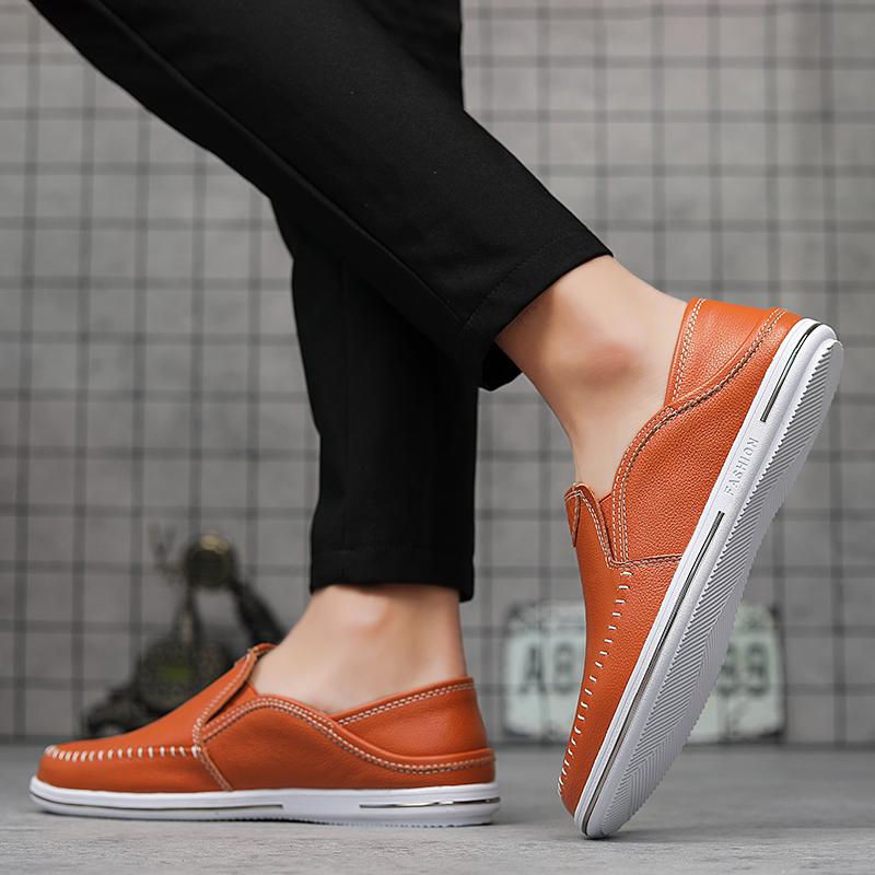 Nová korejská verze Trendu Ležérní Pánské Boty Jarní Prodyšné Board Boty Outdoorová móda Muži Byty